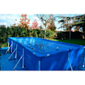 Miniatyrbild 3 av 4: Pool cover - Ospecificerad - 6x10m - Blå - Lätt att installera - Skydd mot löv