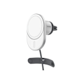 Miniatyrbillede 2 af 3: Magnetisk Biloplader - BELKIN - BoostCharge Pro - 15W - MagSafe-kompatibel - Sikker fastgørelse grå