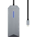 Miniatyrbillede 2 af 4: Dock USB-C 9 i 1 - AISENS - ASUC-9P001-GR - Aluminium - 100W PD - 4K HDMI