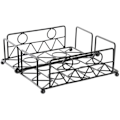 Miniatyrbillede 1 af 2: Håndklædeholder - DKD Home Decor - Standard - Metal - Sort - 18 x 18 x 7 cm svart
