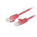 Pikkukuva 1 / 2: Lanberg Patchcord cat.6 UTP 3M 10-pack fluke hyväksytty punainen - 5901969436112