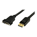 Pikkukuva 1 / 3: A/V-kaapeli - STARTECH - DisplayPort - 91,44 cm - Uros/Naaras - Musta
