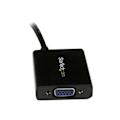 Miniatyrbillede 1 af 4: DVI til VGA adapterkabel - DVI-D til HD15 konverter - 1920 x 1200 - Sort