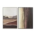 Miniatyrbillede 1 af 2: Ramme DKD Home Decor Abstract (2 stk) (83 x 4,5 x 124 cm)