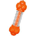 Miniatyrbillede 2 af 2: Tekstureret legetøj til hunde - NYLABONE - Luskede snacks - Baconsmag - Stor - Til hunde op til 23 kg Orange