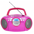 Miniatyrbillede 1 af 2: CD-MP3-afspiller - Blaupunkt - BB16PK - Farve Rosa - CD/MP3 lydsystem