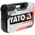 Miniatyrbillede 4 af 4: YATO Værktøjsæt 94 dele Sort Metal YT-12681