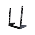 Miniatyrbild 2 av 3: Open Frame Desktop Rack 12 U 19" - STARTECH - RK12OD - Stål - Svart - 50 kg Max vikt