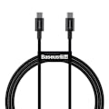 Pikkukuva 2 / 6: Baseus Superior Sarja - USB-C - USB-C PD 100W Liitäntäkabeli 1m (mustaa) - 6953156208438