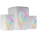 Pikkukuva 1 / 4: 2.1 pelikaiuttimet - Mars Gaming - MS-H21 - 35 W - RGB - 3D Surround Vit