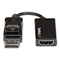 Miniatyrbillede 2 af 3: DisplayPort til HDMI-adapter - STARTECH.COM - Ultra HD 4K 60 Hz - M/F - Sort