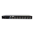 Miniatyrbillede 1 af 2: STARTECH 8-ports rackmonteret USB VGA KVM-switch med lyd (lydkabler medfølger) - 8 computer(e) - 1920 x 1440