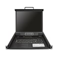 Miniatyrbild 4 av 4: Konsol KVM 16 portar - StarTech.com - 19 tum - Rackmontering - Upplösning 1280x1024 - Svart