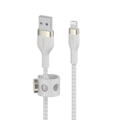 Miniatyrbillede 4 af 4: BELKIN FLEX LIGHTNING-USB-A 2M MFI CERT., HVID CAA010BT2MWH