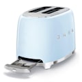 Pikkukuva 3 / 4: Sininen leivänpaahdin 950 W - SMEG - 2 viipaletta - 6 ruskistustasoa Blå
