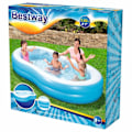 Miniatyrbillede 5 af 6: Bestway Big Lagoon De Luxe familiepool - Otte form - 262 x 157 x 46 cm - I-beam struktur Blå