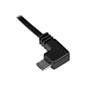 Pikkukuva 4 / 4: Micro USB -lataus- ja synkronointikaapeli - STARTECH.COM - Vasen kulmaliitin - 0,25 mm² - 1 m