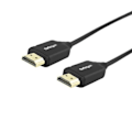 Pikkukuva 2 / 4: STARTECH Korkealaatuinen nopea HDMI-kaapeli Ethernetillä 50 cm - 4K 60 Hz HDMI-johto - Sertifioitu HDMI 2.0 -kaapeli Svart