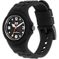 Miniatyrbillede 3 af 4: Ur - ICE WATCH - Ice Generation Black Forever - Silikonerem - Sort og hvid urskive - 34mm sort