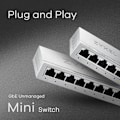 Pikkukuva 3 / 4: Zyxel Switch Ethernet GS-108B v5 8-porttinen Gigabit ei-hallittava kotiverkkoon