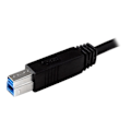 Pikkukuva 2 / 2: 1 m USB-C-USB-B-kaapeli - STARTECH - Suojaus - Nikkelipinnoitettu liitin
