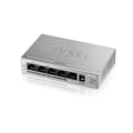Miniatyrbild 1 av 3: ZYXEL GS1005HP 5-portars Ethernet-switch - 2 lager som stöds - Twisted Pair - Desktop