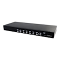 Pikkukuva 2 / 2: STARTECH 8-porttinen telineeseen kiinnitettävä USB VGA KVM -kytkin ja ääni (äänikaapelit mukana) - 8 tietokonetta - 1920 x 1440