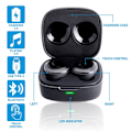 Miniatyrbillede 2 af 6: Grundig Bluetooth Høretelefoner Sort Vit