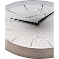 Miniatyrbild 3 av 4: Väggklocka - NeXtime - 2 sekunder - Ø 40 cm - Metall - Vit Vit