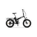 Pikkukuva 1 / 2: Nilox 250W taitettava sähköpyörä 70km akunkesto 20? 6 nopeutta LCD Teräs Musta