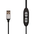 Miniatyrbillede 4 af 4: Læselampe - Ksix - USB-model - Effekt 5W - 80 cm - 10 lysstyrkeniveauer Svart