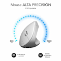 Miniatyrbild 6 av 6: GLIDE VERTICAL ERGO DUAL MOUSE Vit