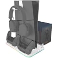 Miniatyrbillede 1 af 2: PS5 Support - MARSGAMING - MPS5-B2 - Dual Controller Oplader - Silent Fan - RGB Lighting Vit