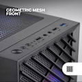 Miniatyrbild 2 av 4: Gaming Chassi - Mars Gaming - MC-VORTEX - MicroATX - Härdat Glas - 3 FRGB 120mm Fläktar