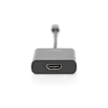 Pikkukuva 3 / 4: Digitus DA-70852, 0,15 m, USB C, HDMI Type A (vakio), uros, naaras, suora