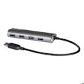 Miniatyrbillede 2 af 3: USB Hub - I-TEC - Metal - 4 Porte USB 3.0 - Ekstern - PC, Mac