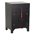Miniatyrbillede 1 af 4: Sengebord - Gran - Hvid - 45 x 34 x 66 cm