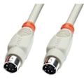 Miniatyrbillede 1 af 2: Tastatur/mus kabel - LINDY - PS/2 - 1m - Sort