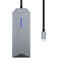 Miniatyrbillede 2 af 2: AISENS - USB-C DOCK 8 I 1, USB-C A 1xHDMI, 1xRJ45, 3xUSB, 1xPD, 1xSD, 1xMICRO SD, GRÅ, 15CM