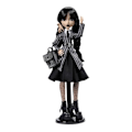 Miniatyrbillede 4 af 6: Monster High-Mercredi Addams i Uniforme-Dukke med La Chose - Monster High - HXJ04 Flerfärgad