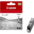 Miniatyrbillede 1 af 2: CANON Blækpatron CLI-521 BK Sort Foto