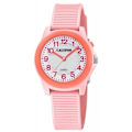 Miniatyrbillede 1 af 2: Juniorur - CALYPSO - K5823/1 - Pink Resin - Vandtæt 10 Atm - Analog urskive Rosa, Vit