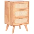 Pikkukuva 1 / 2: Kommode - HOME ESPRIT - Luonnollinen - Kautschukpuu - 43 x 52 x 33,5 cm - Monivärinen Flerfärgad
