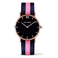 Miniatyrbillede 1 af 2: Ur - Paul Hewitt - PHSARSTBNLP20 - Ø 39 mm - Kvarts - Nylon Blå/Rosa Blå, Rosa