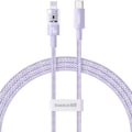 Pikkukuva 2 / 6: USB-C - Lightning-kaapeli, Nopea Lataus 20W, 2m - Baseus Gem (P10373001511-01) - Nebula Purple