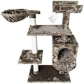 Miniatyrbillede 1 af 2: GLORIA Jarama Cat Scratcher/Play Center - Plys og sisal reb - Beige