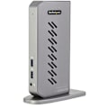Pikkukuva 3 / 6: USB-keskittimen - Startech - DK30A2DHUUE - 6 kpl USB A - 1 kpl RJ-45 - Musta