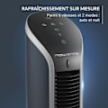 Miniatyrbillede 4 af 6: Rowenta Eole Compact, Søjleventilator, Intens køling VU6220F0 Svartvitt