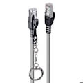 Miniatyrbillede 1 af 2: Cat.6A S/FTP LSZH sikkert netværkskabel - LINDY - 20m - Låsestik - RJ45 stik - Grå