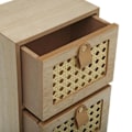 Miniatyrbillede 2 af 3: brun versa smykkeskrin (10 x 34 x 14 cm)